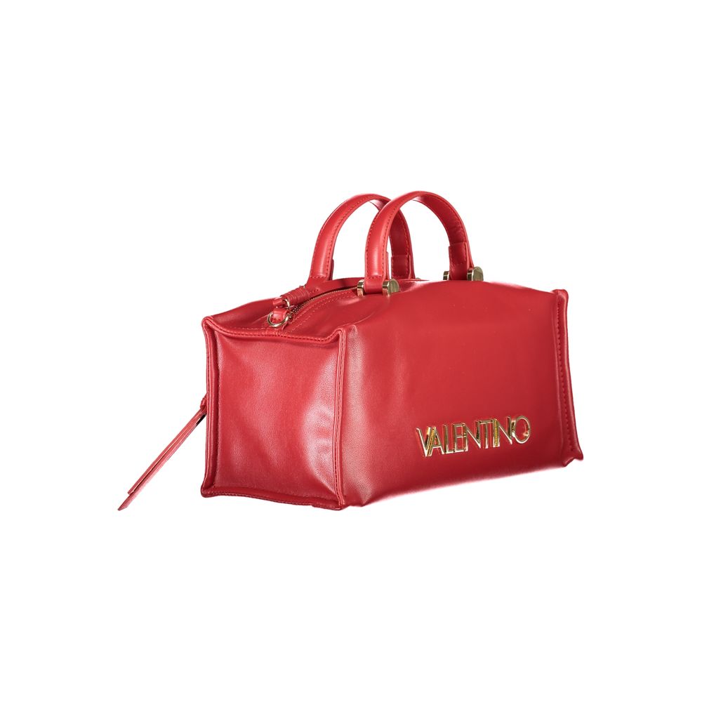 Mario Valentino Damenhandtasche aus rotem Polyurethan