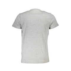 Cavalli Class Grigio Katoenen Heren T-Shirt