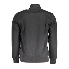 La Martina Black Cotton Men Sweater