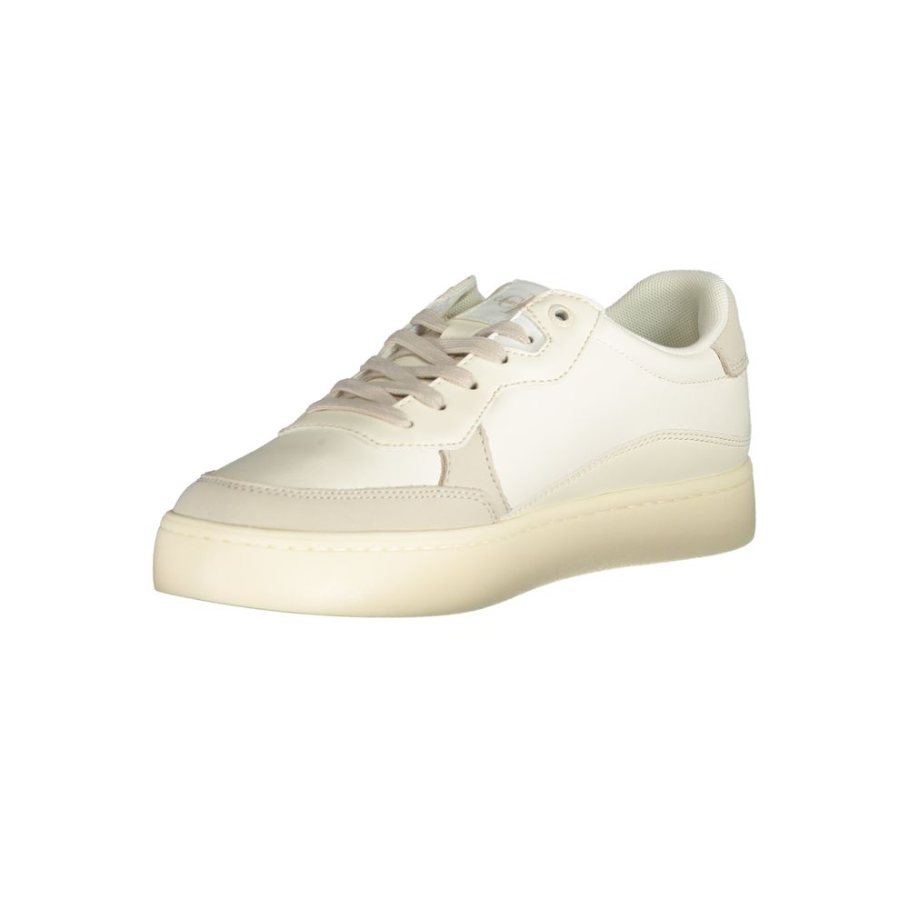 Calvin Klein Bianco Polyurethan Herren-Sneaker