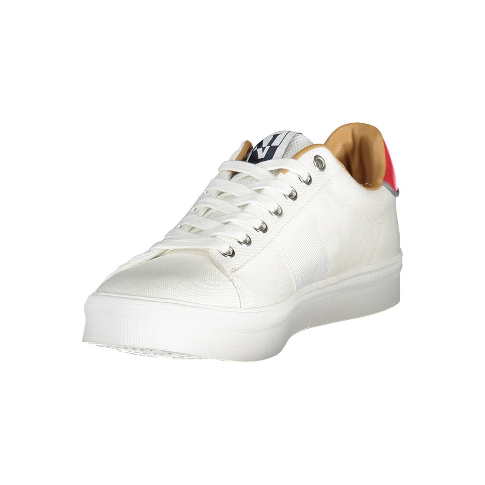 Napapijri Bianco Polyester Heren Sneaker