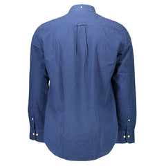 Gant Blu Katoenen herenoverhemd