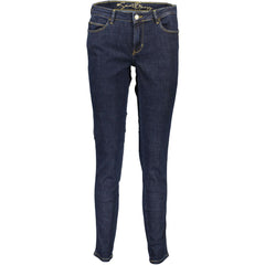 Guess Jeans Blu Gerecycled Katoen Dames Jeans