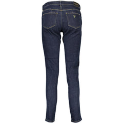 Guess Jeans Blu Gerecycled Katoen Dames Jeans