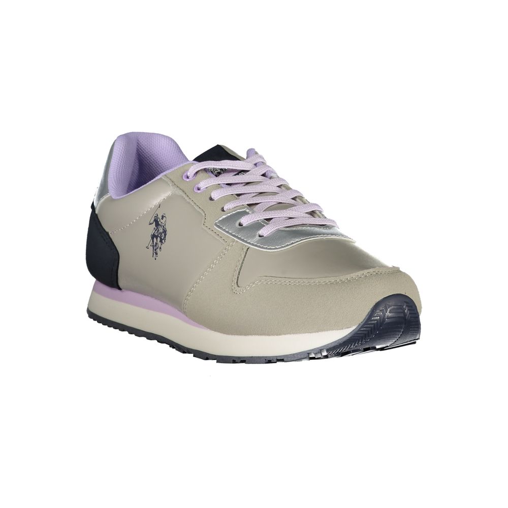 U.S. POLO ASSN. Argento Polyester Damessneaker