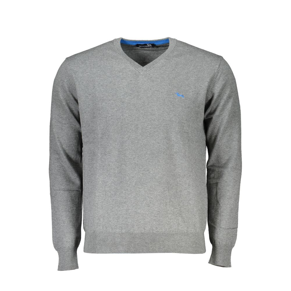 Harmont & Blaine Herrenpullover aus Baumwolle in Grau