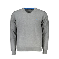 Harmont & Blaine Herrenpullover aus Baumwolle in Grau