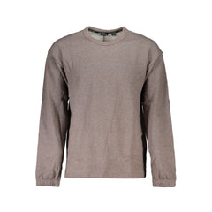 Calvin Klein Brown Cotton Men Sweater