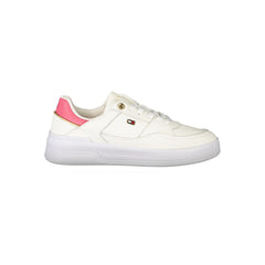 Tommy Hilfiger Bianco Damen Sneaker aus Polyurethan