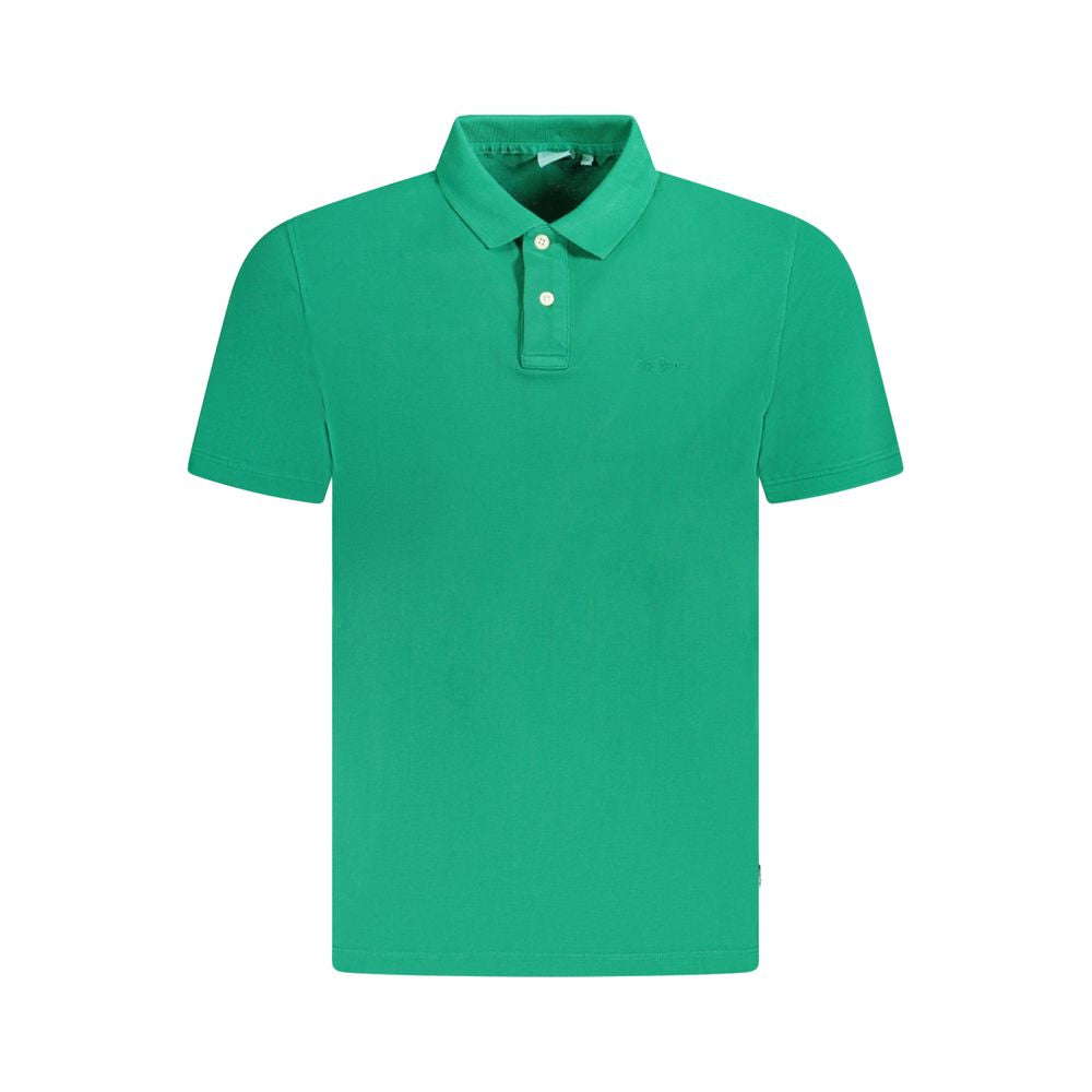 Pepe Jeans Verde Baumwolle Herren Polohemd