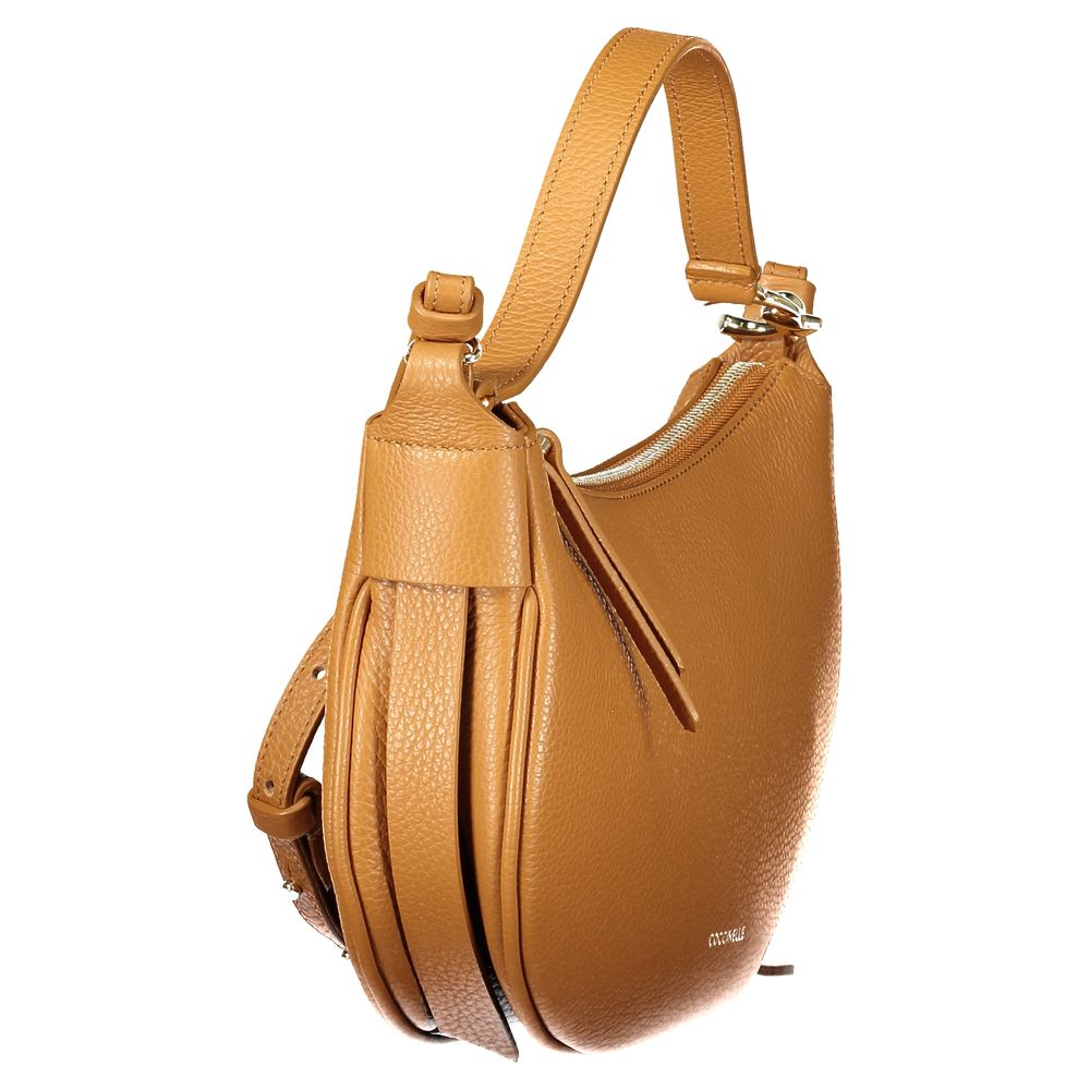 Coccinelle Marrone Pelle Woman Shoulder Bag