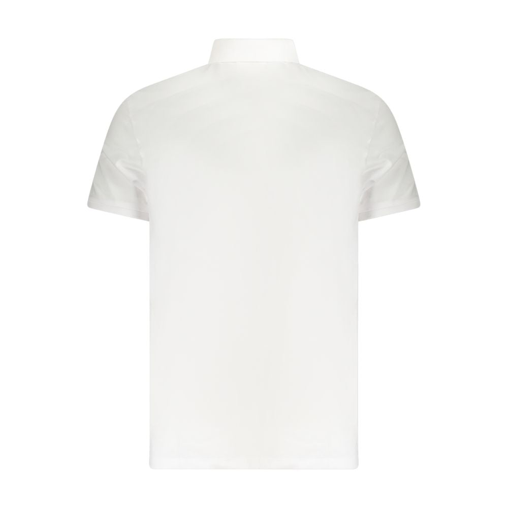 Calvin Klein Weißes Baumwoll-Polohemd für Herren