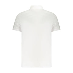 Calvin Klein Weißes Baumwoll-Polohemd für Herren