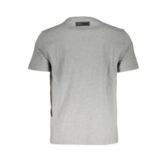 Plein Sport Brown Cotton Men T-Shirt