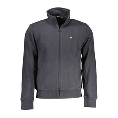 Napapijri Schwarzes Herren-Sweatshirt aus Baumwolle