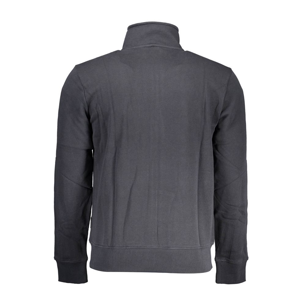 Napapijri Schwarzes Herren-Sweatshirt aus Baumwolle