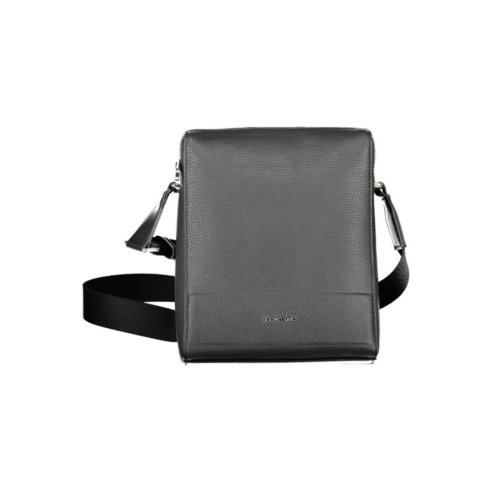 Calvin Klein Schwarze Herren-Umhängetasche aus Polyurethan