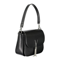 Mario Valentino Black Polyurethane Women Handbag