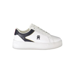 Tommy Hilfiger Bianco Damen Sneaker aus Polyurethan