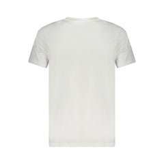 Cavalli Class White Cotton Men T-Shirt
