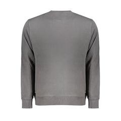 North Sails Gray Cotton Men Sweater