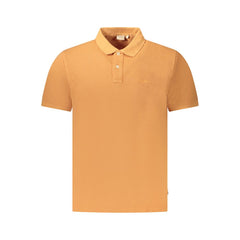 Pepe Jeans Arancione Herren Poloshirt aus Baumwolle
