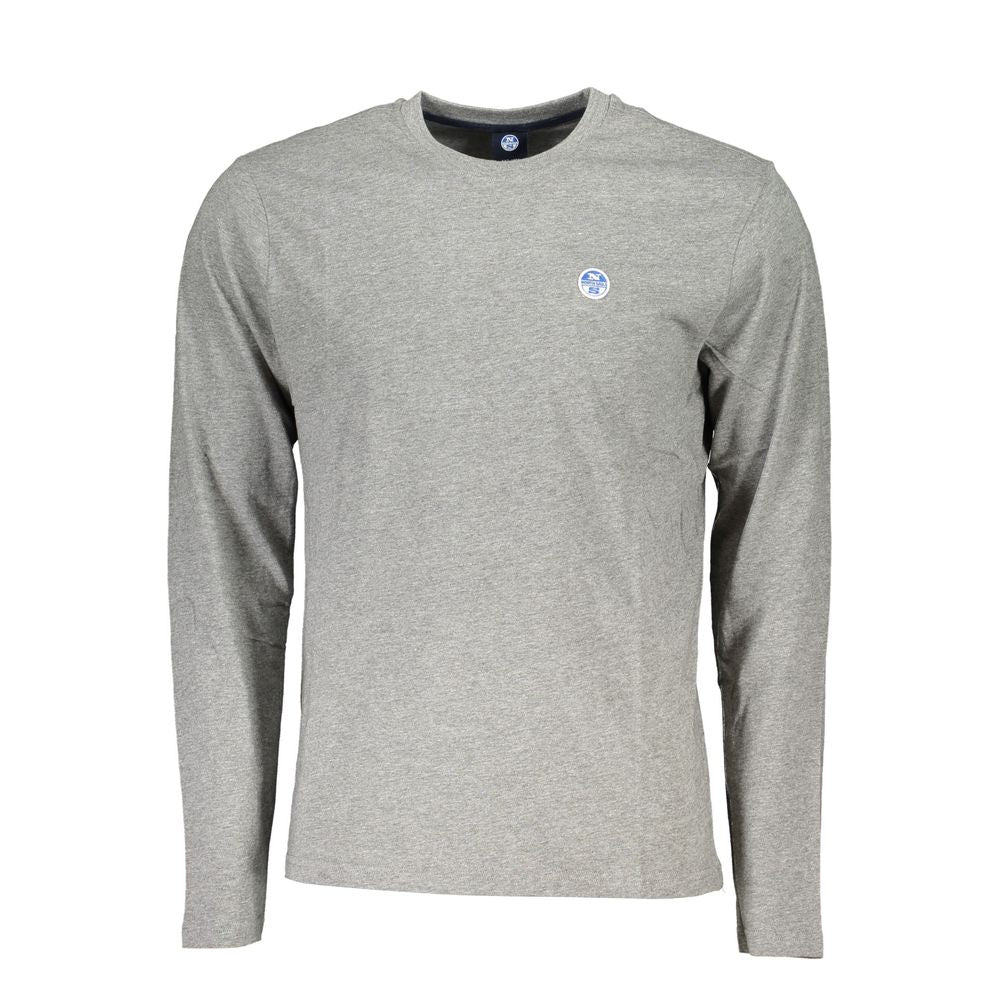 North Sails Grigio Baumwoll Herren T-Shirt