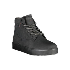 Carrera Black Polyester Men Boot