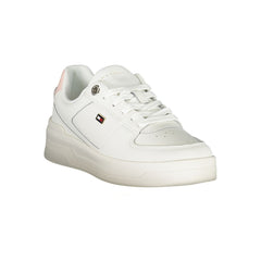 Tommy Hilfiger – Weiße Leder-Sneaker für Damen