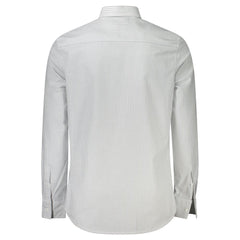 Calvin Klein Bianco Katoenen Herenoverhemd