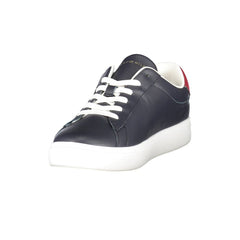 Tommy Hilfiger Blaue Polyurethan Damen-Sneaker