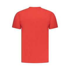 Cavalli Class Red Cotton Men T-Shirt