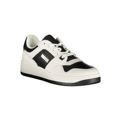 Tommy Hilfiger White Leather Mens Sneaker