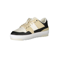 Tommy Hilfiger Damen Sneaker aus weißem Leder