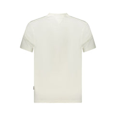 Napapijri White Cotton Men T-Shirt