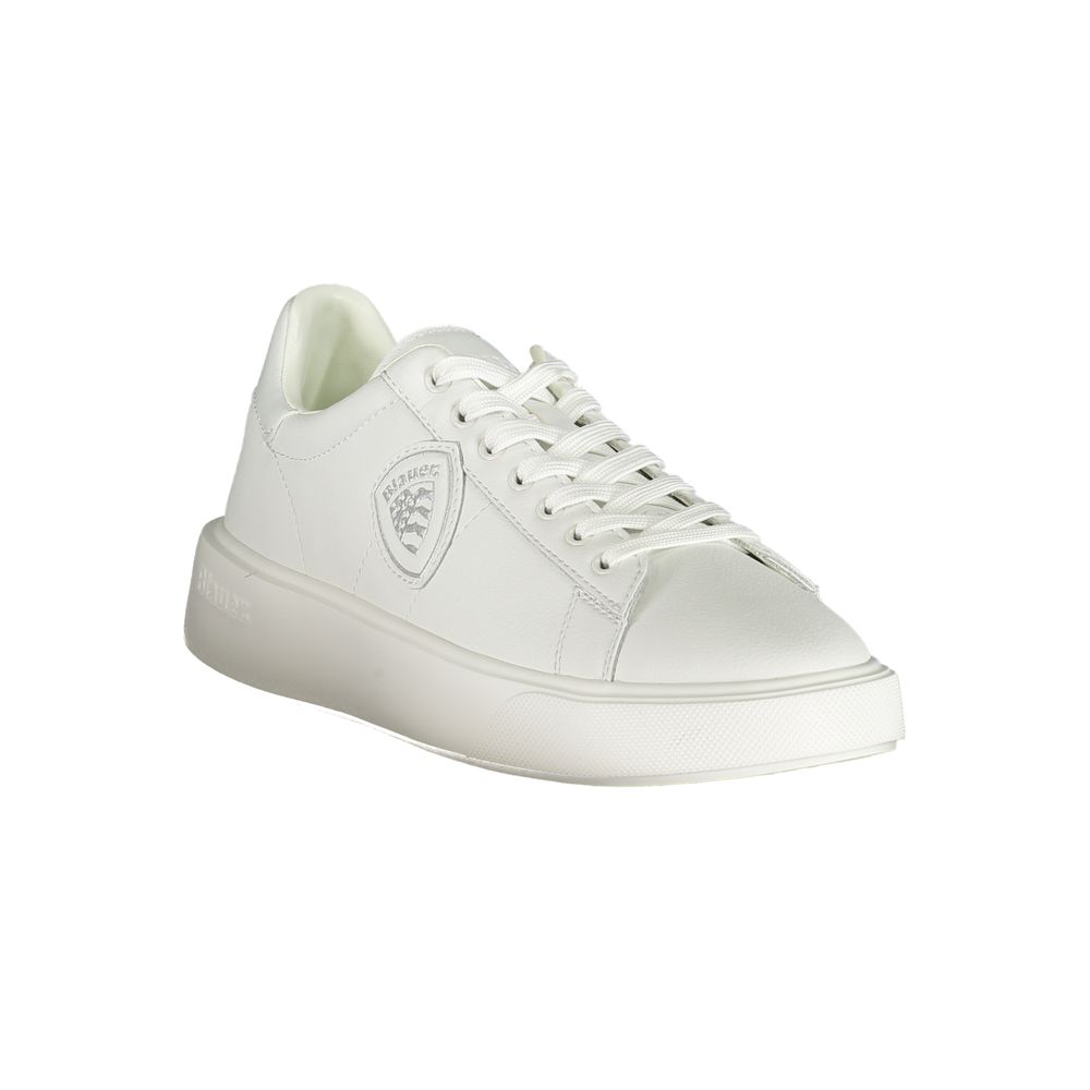 Blauer White Polyurethan Herren Sneaker