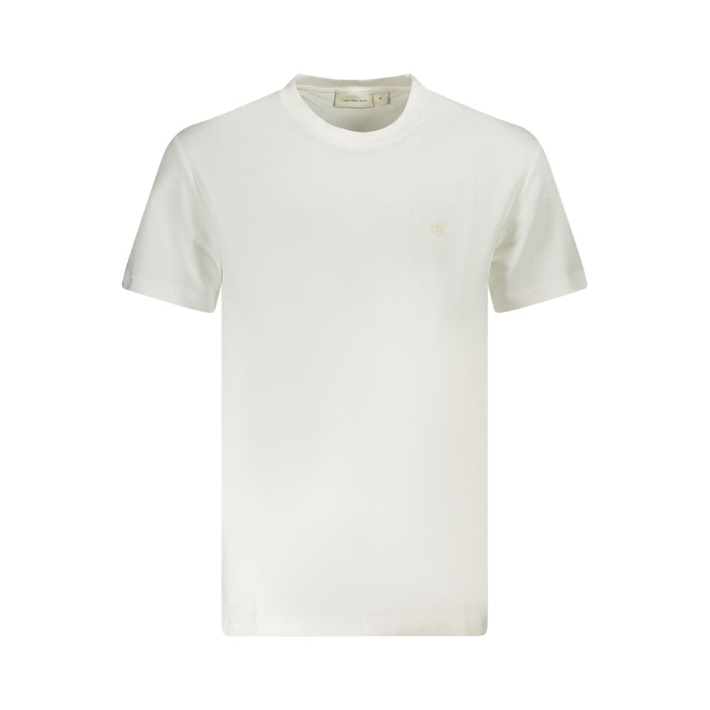 Calvin Klein Bianco Baumwolle Herren-T-Shirt