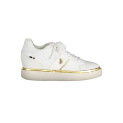 U.S. POLO ASSN. Bianco Polyester Dames Sneaker