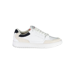 Tommy Hilfiger – Weiße Polyethylen-Sneaker für Herren