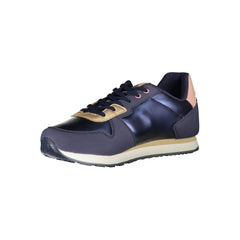 U.S. POLO ASSN. Blauwe Polyurethaan Damessneaker