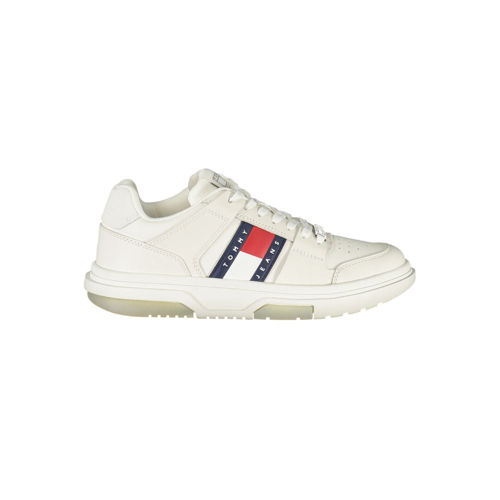 Tommy Hilfiger Bianco Damen Sneaker aus Polyurethan