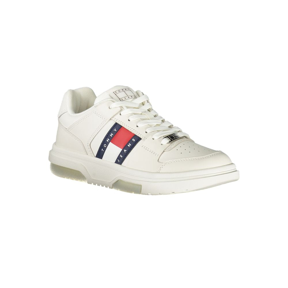 Tommy Hilfiger Bianco Damen Sneaker aus Polyurethan