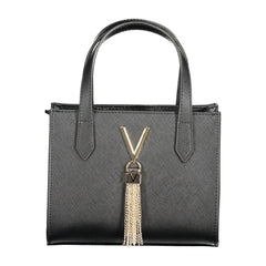 Mario Valentino Black Polyethylene Women Handbag