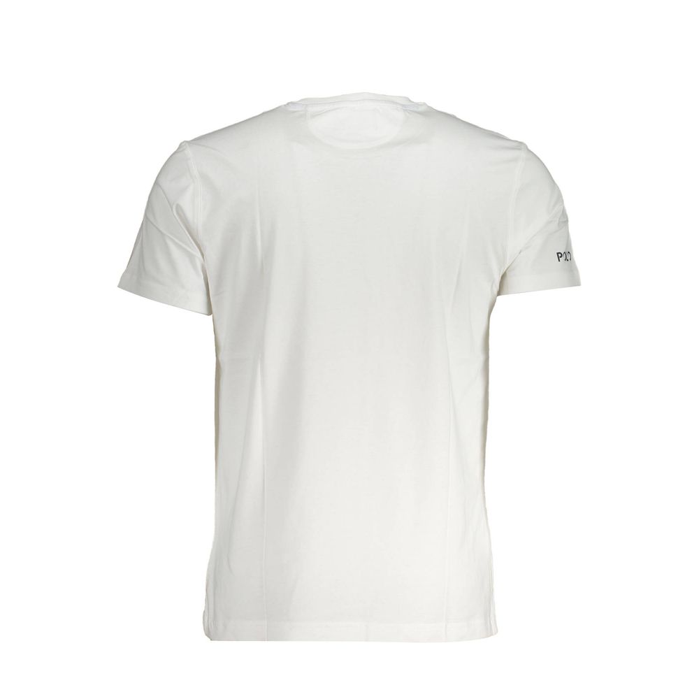 La Martina Bianco Baumwoll-Herren-T-Shirt