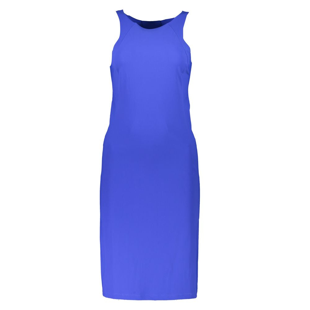 Patrizia Pepe Blau Polyamid Damen Kleid