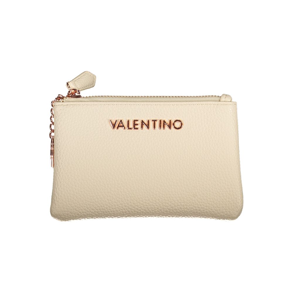 Mario Valentino Beige Polyethylen Damen Geldbörse