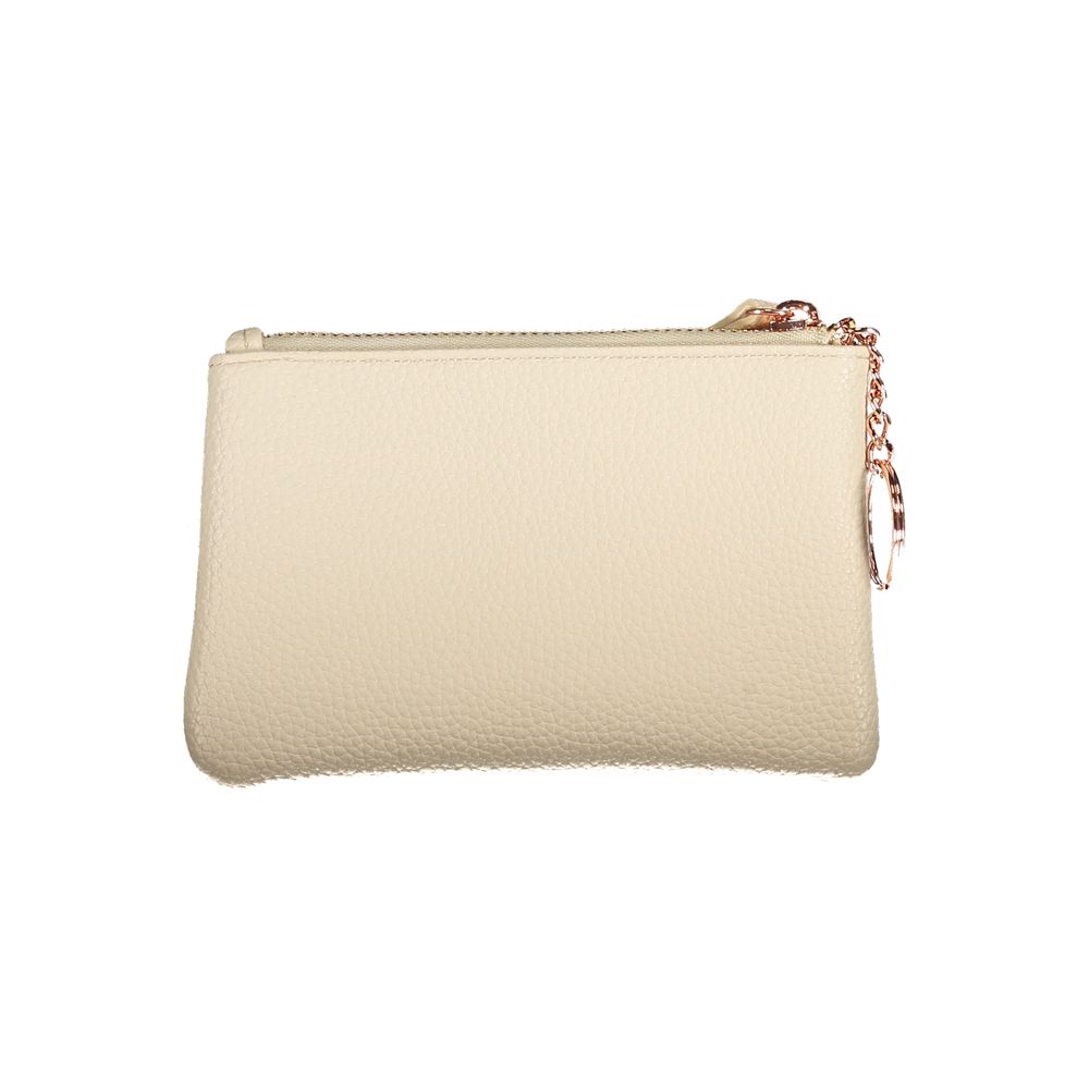 Mario Valentino Beige Polyethylen Damen Geldbörse