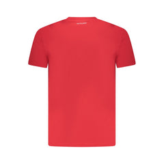 Trussardi Red Cotton Men T-Shirt