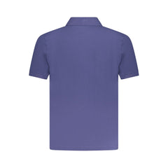 K-WAY Blue Cotton Polo Shirt