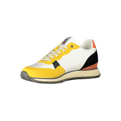 Napapijri Gelber Polyurethan-Herrensneaker